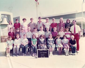 Mr. Ottinger's 4th Grade Class 1985