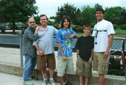 Dad, Scott, Mike, Joe & Erock