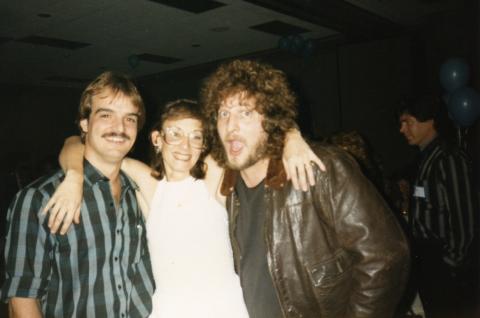 10 yr. class reunion 1987 Adam Frear, Cathy Helgeson Frear & Dave Adams