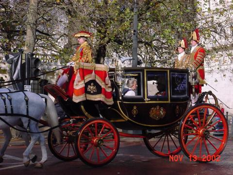 The Queen in London