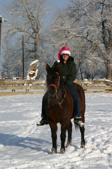 bareback in the snow, 12/07