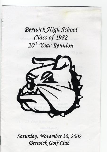 Berwick High School Class of 1982 Reunion - Tina Dunstan (Vaughan)