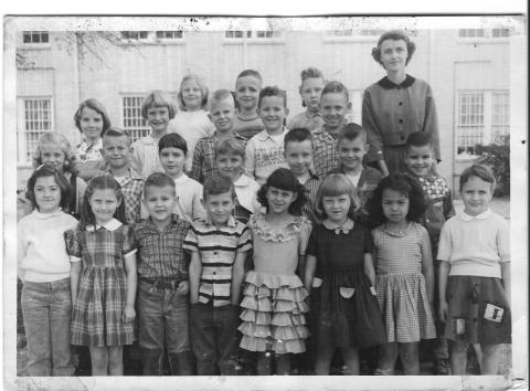 Mrs. Taylor's 2nd grade 1956-57