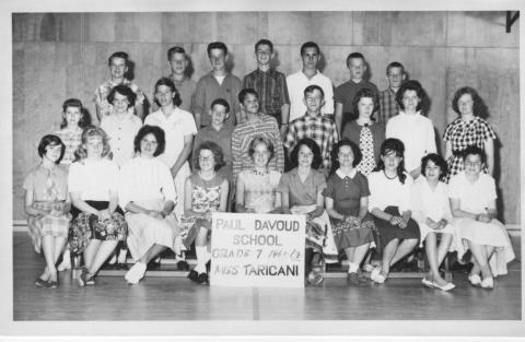 Grade 7 1961-62