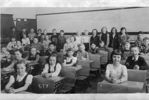 Grade 4, 1953-1954, Miss Foster, Frankland Public School