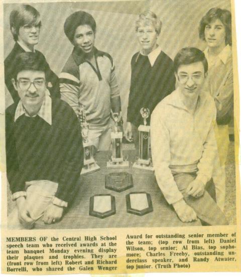 Speech team 1980