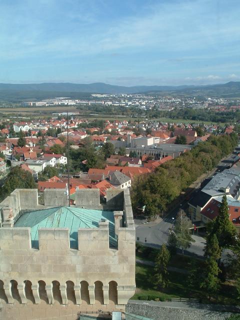 Bojnice, Slovakia from the castle