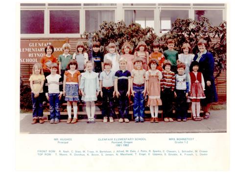 First-Second grade 1981