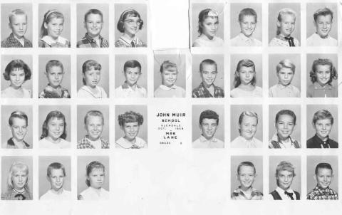 Class of 1961 in 5th grade Oct 1959