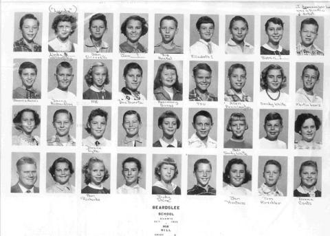 MR. Hill's 6th grade, 1955