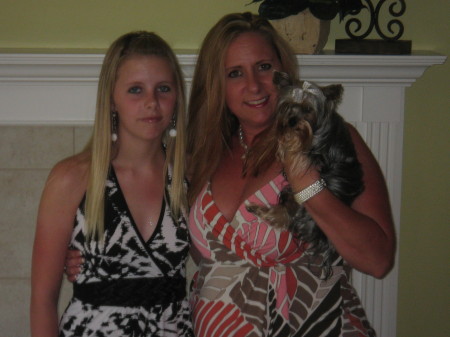 Sydney & Me w/ my lil' yorkie Prada