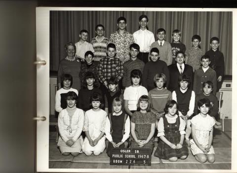 General Mercer Public School 1967/8
