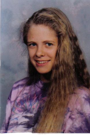 Theresa in 8th grade