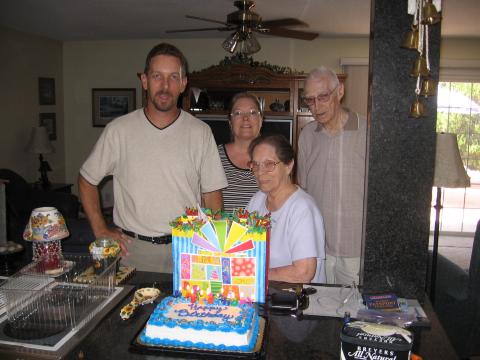 Birthday with family 8 1 07