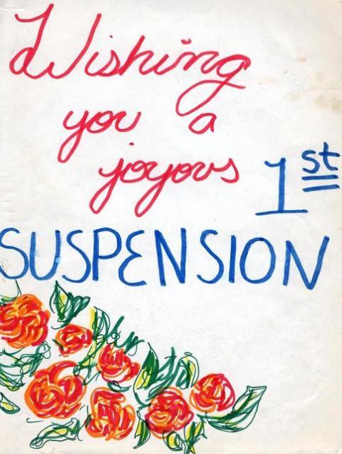Joyous 1st Suspension