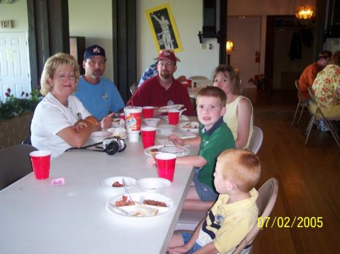 Kevon &Lori, ScottSharon and kids