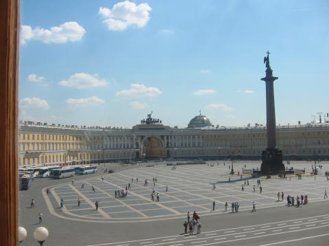 Parade Ground at The Hermitage Museum