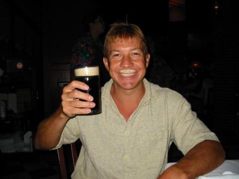 First Guiness in Ireland