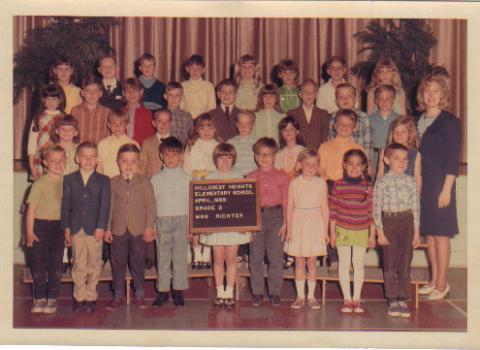 Mrs. Richter's 2nd grade 1969