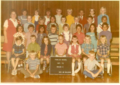 Mrs. McCullough's 3rd Grade Class'71-'72