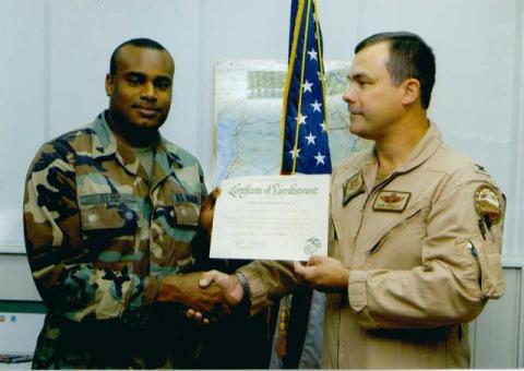 ME REENLISTING IN TURKEY ON 29 OCT 01