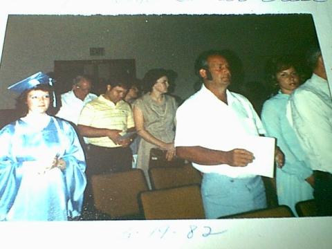 Judy at Graduation