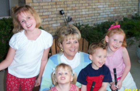 Kim & grandkids