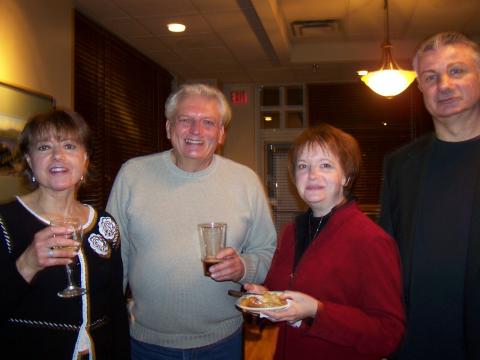 Carol, George Kostic, Andrea and John Saloka