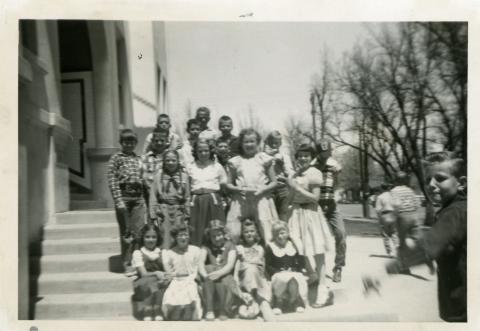 Fifth grade...Central Jr. High...Reno, NV  1955