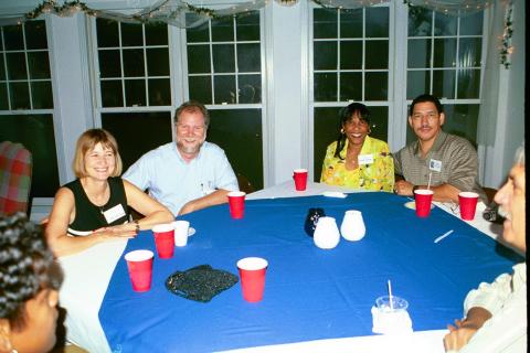 Darrel B. and Clint W. with Spouses