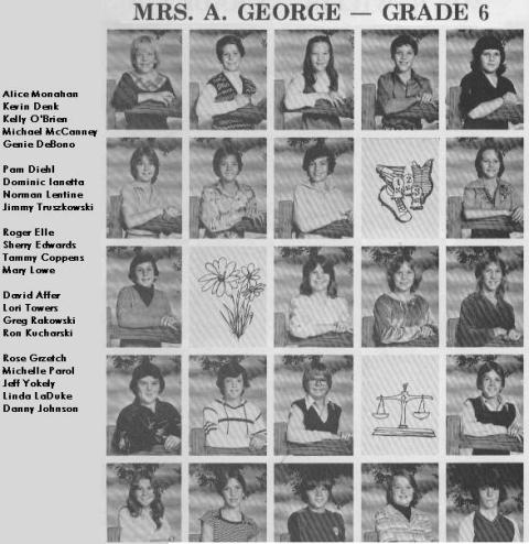 Class of 80 Grade 6a