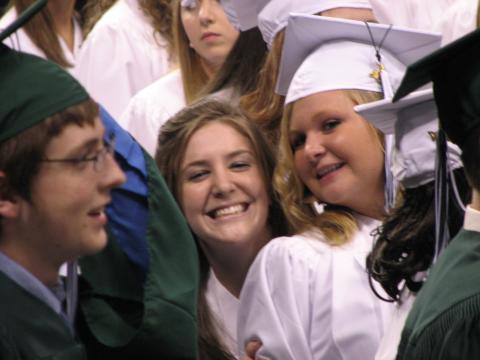 Genna is a happy HS Graduate!