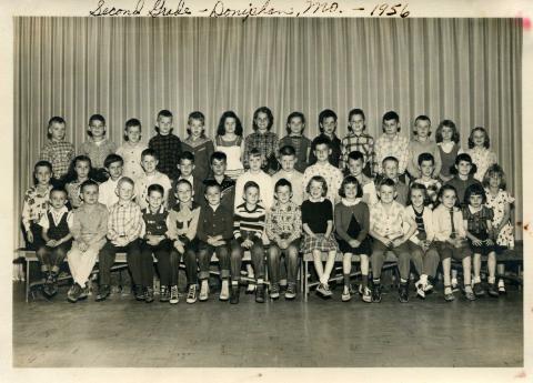 2nd grade class of 1955&56 and 56&57  