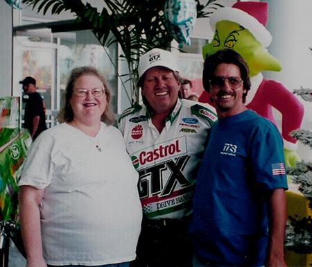 Us & John Force - 2003