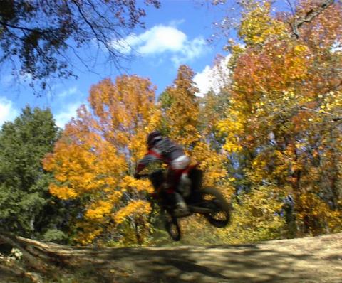 tom riding his dirt