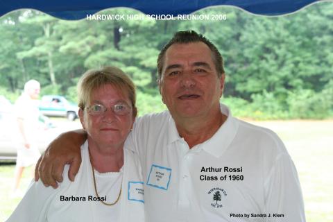Arthur & Barbara Rossi HHS Reunion 2006 copy