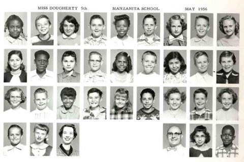 Miss Dougherty's 5th grade 1956