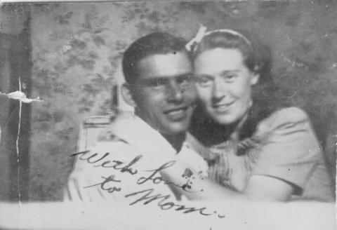 Charles Revere & Georgia Maxine(Dad & Mom) Sept. 20, 1947
