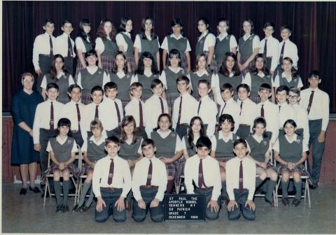 Class of 1971 7th grade photo