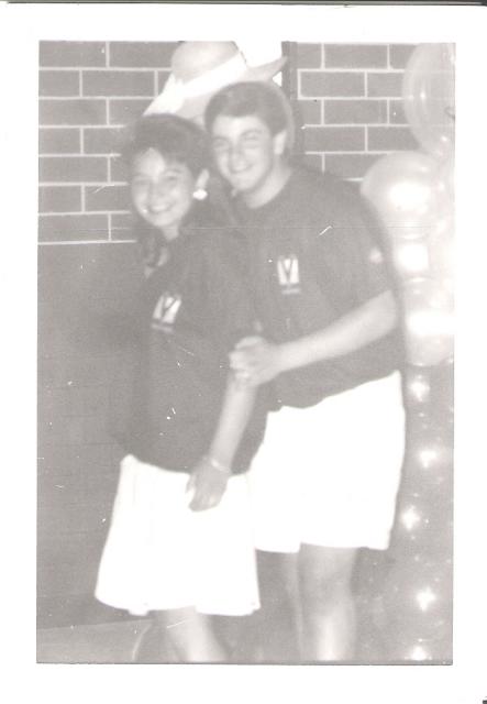 JENNIE PEREZ & DAVID BLAUSTEIN SADIE HAWKINS 1988