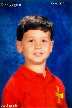 My son Danny 1st grade School Picture