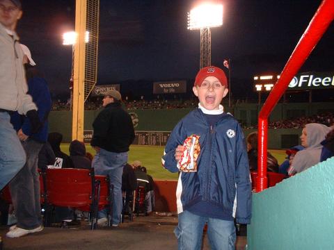 Kyle at Fenway