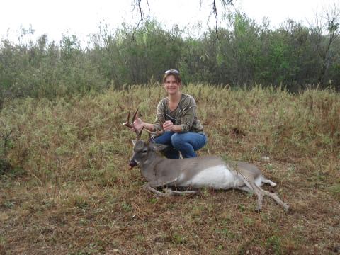 my 1st big deer 9pt