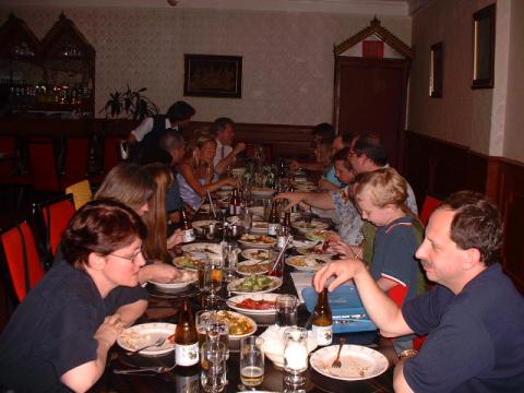 Dinner in DC - June 8, 2001