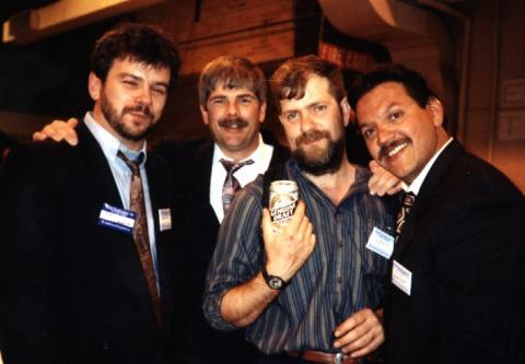 Doug Law, John Watson, Neil Dodsworth, Keith Davenport