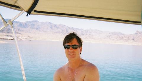 Ron boat Lake Mead 2004