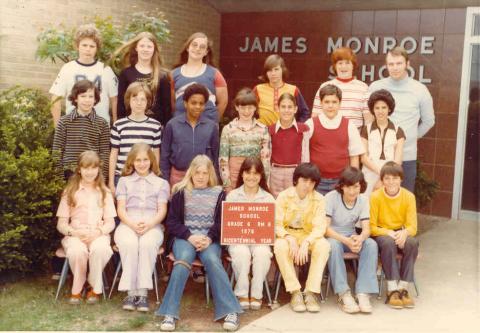 James Monroe 6th Grade 1976