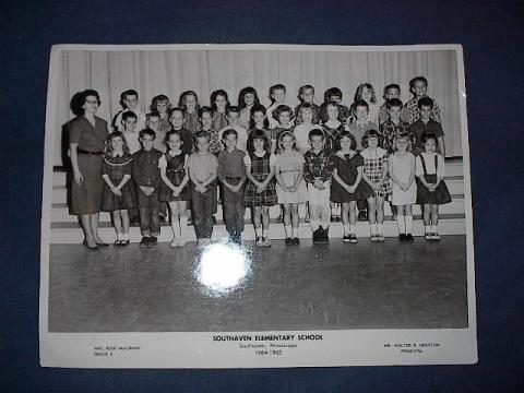 Mrs. Mcilwain 2nd grade 1964-65