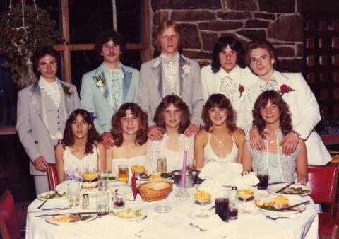 Elayne's prom 1982