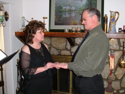 Mark & Karen Wedding day 2005